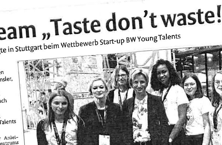 Taste – don´t waste: YOUNG Talents Pitch geht nach Schwäbisch Gmünd