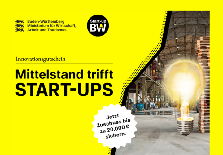 Mittelstand profitiert von Kooperationen mit Start-ups und dem neuen Innovationsgutschein des Landes