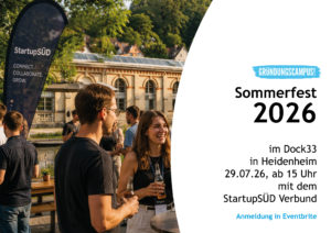 Gründungscampus Sommerfest & StartupSÜD Community Event