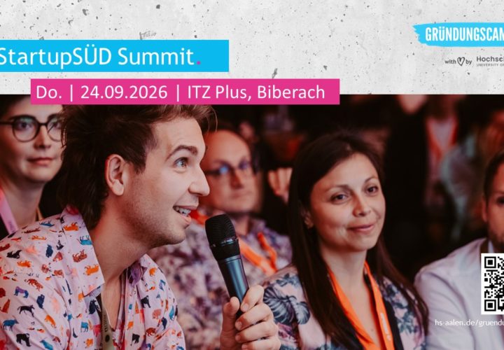 StartupSÜD Summit 2026